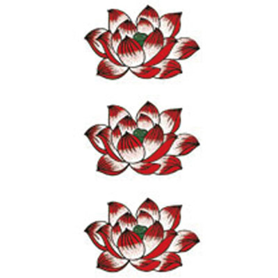 タトゥーシール 蓮の花
